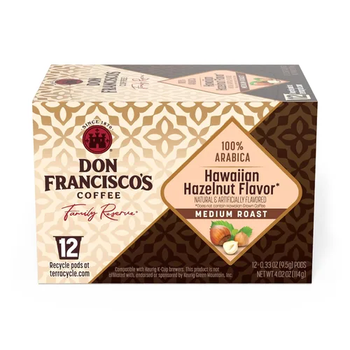 Vista 17 de Don Francisco's Blueberry - Cápsulas de café de una sola porción, tostado medio, 24 unidades Compatible con cafeteras Keurig, café 100% arábica