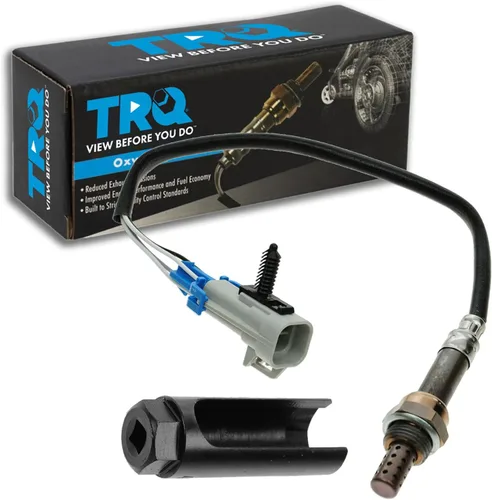 Vista 121 de TRQ Sensor de Oxígeno O2 de 4 Hilos de Banda Estrecha Compatible con VW Atlas 2.0L 2018-21, VW GTI 2.0L 2016-18, Audi A3 Quattro 2.0L 2015-18, VW