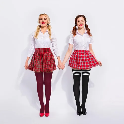 Vista 7 de Aneco 6 pares de calcetines extralargos para botas largas, calcetines altos hasta el muslo para mujer