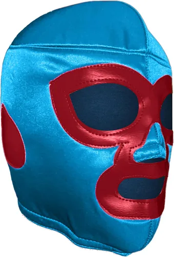Vista 8 de Del Mex Lucha Libre Disfraz de Luchador Mexicano Máscara de Lucha Libre