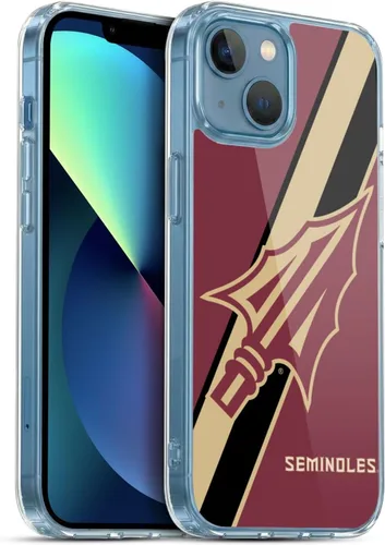 Vista 234 de Oficial Universidad Estatal de Florida FSU Soft Gel Case para iPhone de Apple 7 Plus/iPhone 8 Plus, Banner