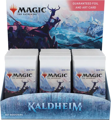 Vista 6 de Magic The Gathering Kaldheim Set Caja de refuerzo 30 paquetes (360 tarjetas mágicas)