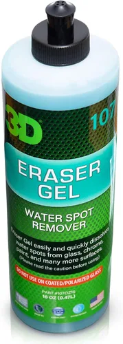 Vista 7 de 3D Eraser Gel Removedor de manchas de agua en gel – Fórmula de gel ácido para manchas de agua dura y depósitos minerales – Seguro para pintura
