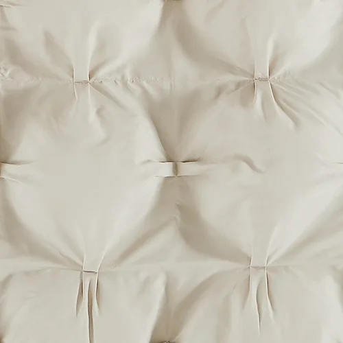 Vista 2 de TRULY SOFT Cloud Puffer - Juego de edredón de microfibra beige de 2 piezas, con temática sólida, para hombres y mujeres, certificado Oeko-TEX