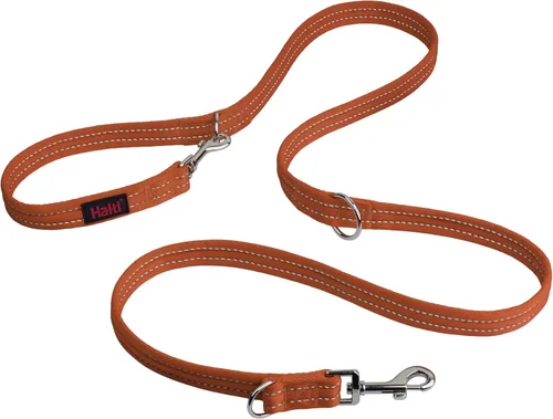 Vista 10 de Correa de Entrenamiento Halti - Correa de Perro Multifuncional de Doble Extremo, Ideal para Entrenamiento de Perros Anti-Tirón. Ligera, Suave y Negro