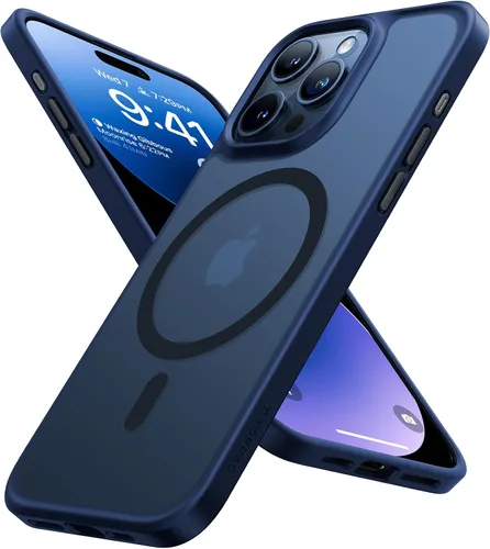 Vista 7 de TORRAS Funda magnética a prueba de golpes para iPhone 12 Pro / iPhone 12, [probada contra caídas de grado militar] [compatible con MagSafe]