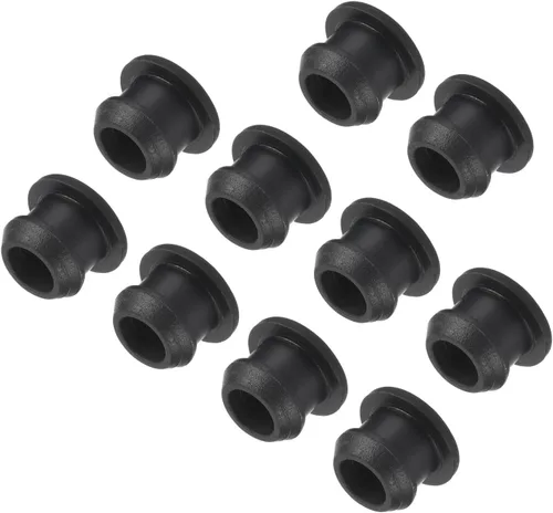Vista 64 de MECCANIXITY Tapones de silicona con bloqueo de clic para cubrir agujeros de panel, sello de panel de goma tipo empotrado redondo para antepechos
