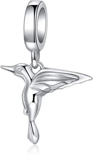 Vista 16 de Dijes de cuentas de plata de ley 925 que se ajustan a pulseras y collares Pandora, regalos de joyería para mujeres