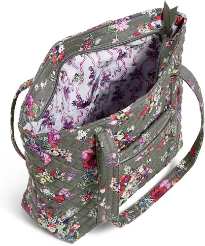 Vista 3 de Vera Bradley Cotton Small Vera Tote Bag
