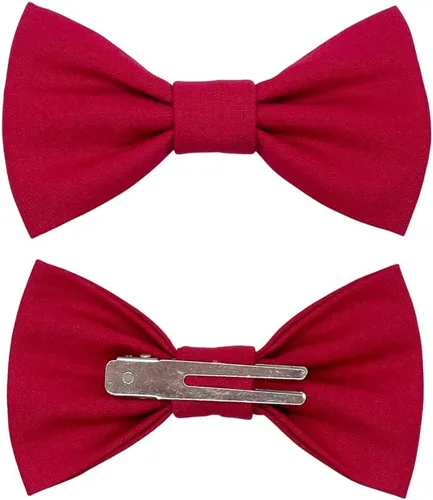 Vista 29 de Handmade Pre-Tied Clip on Bow Tie for Baby to Young Boy