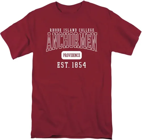 Vista 6 de Camiseta unisex para adultos oficial de Rhode Island College con fecha de este Charcoal