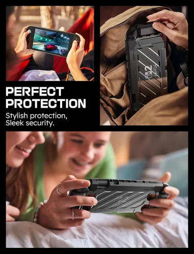 Vista 7 de SUPCASE Funda para Nintendo Switch 2 2025 (Unicorn Beetle Pro), protección de grado militar compatible con controladores magnéticos Joy CÓN