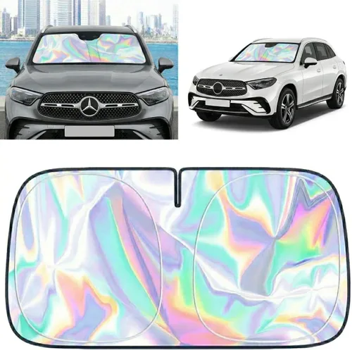 Vista 80 de Parasol para parabrisas BMW X1 E84 2016-2026 – Cubierta plegable para parabrisas X1 E84, accesorios para proteger el coche de los rayos del sol