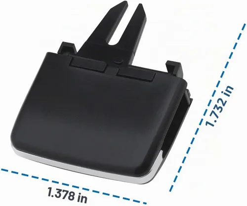 Vista 3 de SING F LTD Clip de salida de aire para automóvil compatible con W166 ML Class/GLE Class/X166 GL Class/GLS Clase Front Row Aire Acondicionado Rejilla