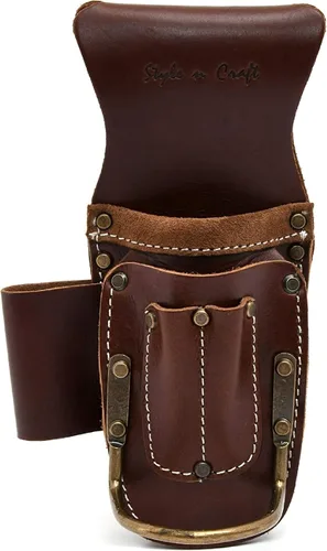 Vista 8 de Style n Craft 9-Pocket Carpenter’s Nail and Tool Pouch