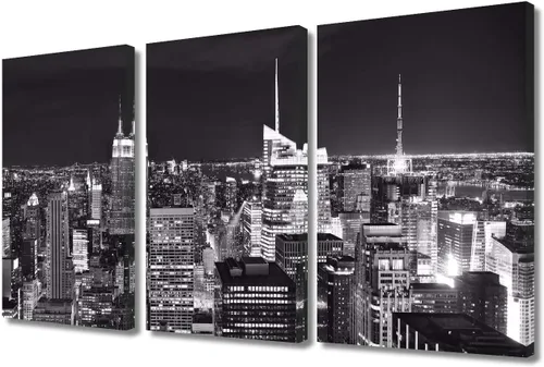 Vista 11 de Impresión fotográfica de paisajes oceánicos en blanco y negro, obra de arte en lienzo de paisaje marino, estirado y enmarcado, lienzo de ojo