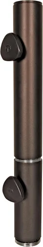 Vista 2 de Treasure Garden Base de sombrilla de 50 libras, diseño clásico de mercado de hierro fundido con capacidad de peso expandible, 19.3 pulgadas