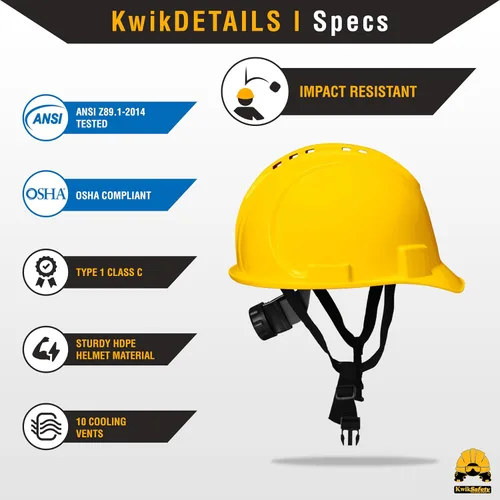 Vista 9 de KwikSafety BIG KAHUNA - Chaleco de seguridad [amarillo, 2XL] + paquete de casco de tortuga amarillo