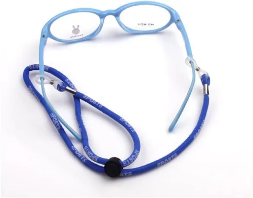 Vista 6 de yueton Gafas de sol ajustables de seguridad deportiva, con grosor antideslizante, ajuste universal, correa de retención para gafas, accesorios