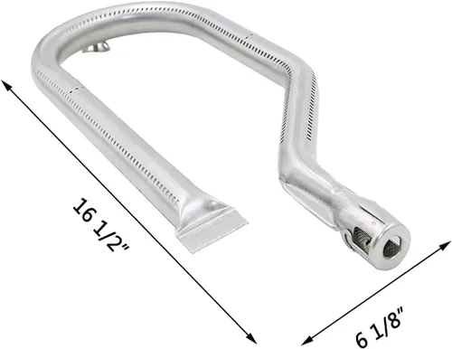 Vista 2 de SN1281 SA0801 (paquete de 3) placa térmica de acero inoxidable de 17 5/16 pulgadas y reemplazo de quemador para parrillas de gas Costco Kirkland