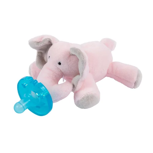 Vista 3 de WubbaNub Chupete Infantil - Elefante Rosa