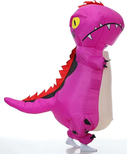 Vista 5 de FUNNY COSTUMES Disfraz de dinosaurio T-Rex para adultos tamaño gruñón