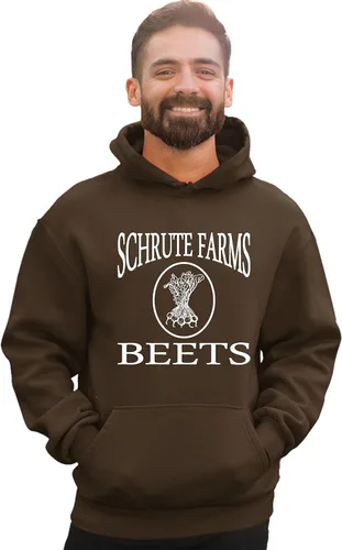 Vista 3 de Go All Out Schrute Farms Beets - Sudadera con capucha para hombre y mujer