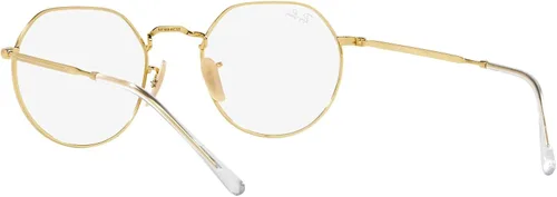 Vista 6 de Ray-Ban RX6465f Jack Low Bridge Fit - Marcos redondos para anteojos graduados