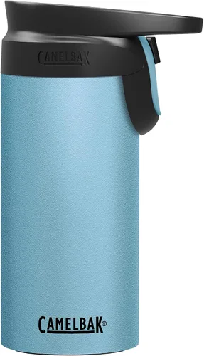 Vista 13 de CamelBak Forge Flow - Taza de viaje aislada de acero inoxidable, color negro, 16 onzas