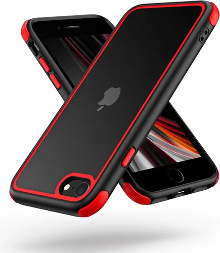 Vista 31 de Mobnano Funda transparente para iPhone 11, con protección multicolor a prueba de golpes, no amarillenta, anti arañazos, parte trasera