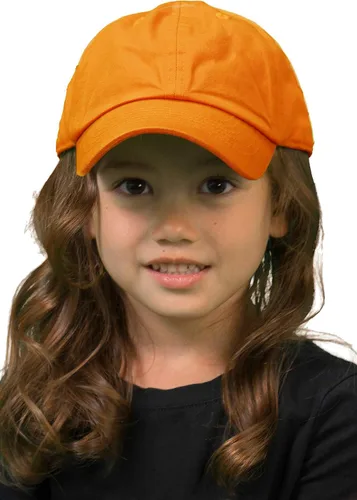 Vista 2 de Funky Junque Gorra de béisbol de algodón lavado de perfil bajo para niños