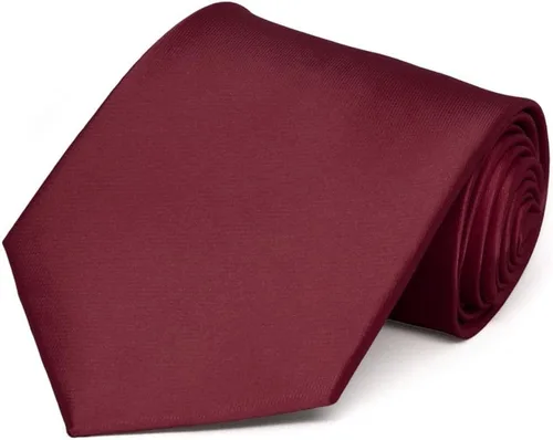 Vista 357 de tiemart Corbata de color sólido para hombre Longitud estándar