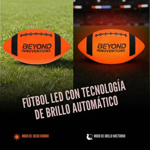 Vista 6 de Fútbol iluminado tamaño 6 – Fútbol LED que brilla en la oscuridad