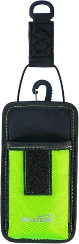 Vista 9 de MELOTOUGH Funda grande para teléfono celular con clip para cinturón para iPhone 16/15/14/13/12 Pro Max, Galaxy S25/S24/S23/S22 Plus y FE, lima Funda