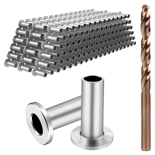 Vista 11 de BLIKA Paquete de 20 fundas protectoras de acero inoxidable para barandillas de cable de cubierta de 1/8 pulgadas, 5/32 pulgadas o 3/16 pulgadas