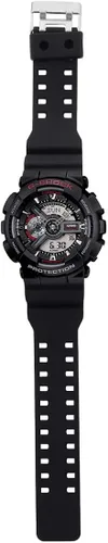 Vista 5 de Casio G-Shock Ana-digi Hora Mundial Negro Dial Reloj de los hombres GA110-1A Reloj