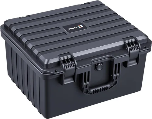 Vista 9 de Lykus HC-3320 Estuche rígido impermeable con espuma, tamaño interno 11.73