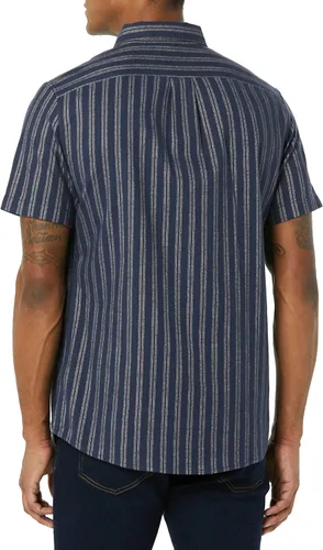 Vista 2 de Goodthreads Camisa ajustada de manga corta con bolsillo para hombre