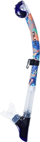 Vista 11 de Tilos Orion Dry Snorkel - Equipo de esnórquel impermeable de alta calidad con boquilla cómoda y válvula de purga fácil