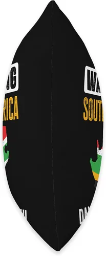 Vista 2 de Funny South Africa Saying Love South Africa Pride Travel Warning South Africa Dangerous Beautiful Africans - Almohada de 16 x 16 pulgadas, multicolor