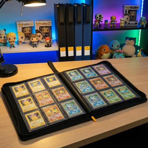 Vista 7 de X PRO Carpeta de tarjetas de carga superior, compatible con fundas de tarjetas de carga superior, se adapta a 252 20 cargadores premium incluidos