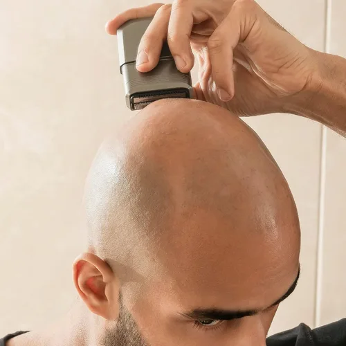 Vista 6 de Maquinillas de afeitar eléctricas para hombres, afeitadora de láminas