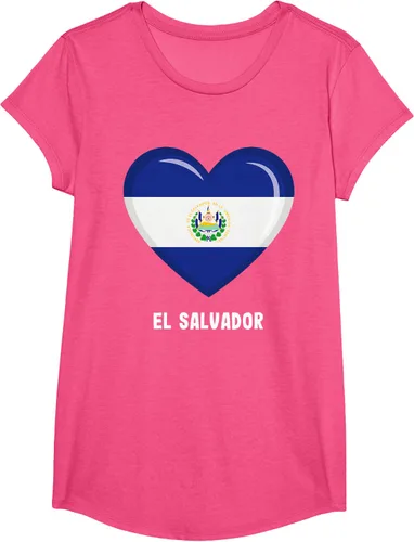 Vista 18 de Camiseta Bandera de El Salvador Camiseta salvadoreña