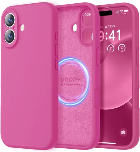 Vista 421 de LOVE 3000 Diseñada para Funda iPhone Air, Silicona Premium [Compatible con Magsafe][Forro de Microfibra Suave Anti-Rayones] Funda Protectora