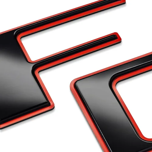 Vista 7 de EyeCatcher Insertos de letras para portón trasero compatibles con accesorios Frontier 2022-2026 (carbón y blanco)