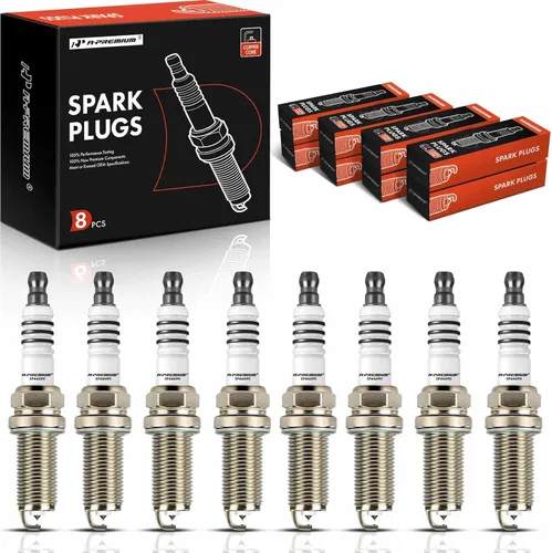 Vista 11 de A-Premium Paquete de 4 bujías Iridium Platinum L4 compatibles con los modelos Toyota, Jeep y Nissan Camry, RAV4, Hignlander, Cherokee, Altima