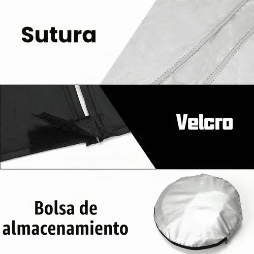 Vista 2 de D-Lumina CX5 - Parasol para parabrisas compatible con Mazda CX-5 2017 2018 2019 2020 2021 2022 2023 2024 2025 – Protector solar plegable