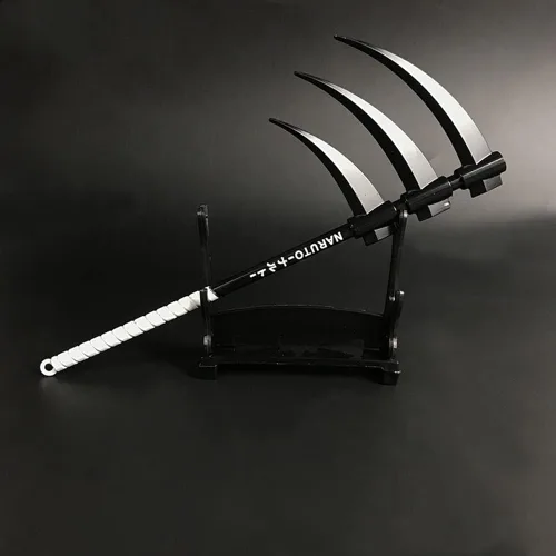 Vista 5 de DBKJ 9.84 pulgadas Ninja Anime Kakashi Namikaze Minato Hidan Espada Arma Modelo Metal Llavero Sasuke Cosplay Juguetes Regalo Colección