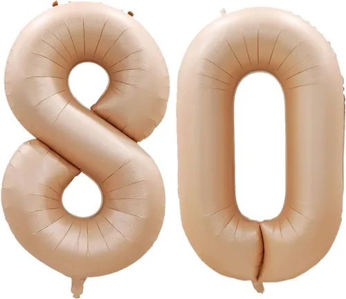 Vista 255 de Goer, conjunto de globos de papel aluminio para decoraciones de cumpleaños, globos de las letras de feliz cumpleaños y de números Oro