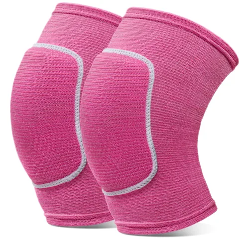 Vista 11 de Rodilleras de Voleibol rodilleras para Mujeres Niños Niñas, Rodilleras Suaves y Transpirables para Voleibol, Baile, Fútbol Americano, Yoga